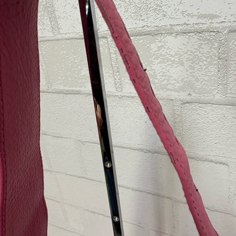 Escada Eluna Pink Leather Hobo Bag - Picture 4 of 11